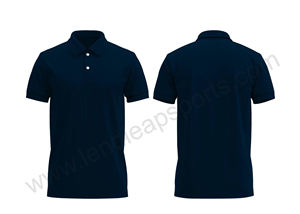 Polo de alta calidad al por mayor para ropa informal Camisa de algodón 100% Transpirable Tallas grandes para hombres - Product Image 2