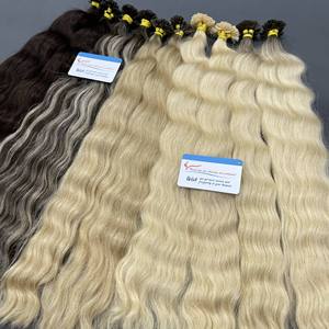 Prix de gros 100% cheveux humains vietnamiens bruts kératine U Tip Extensions de cheveux de très haute qualité - Product Image 3