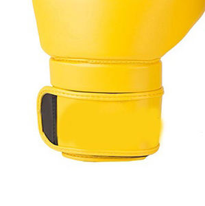 Gants de boxe en cuir avec fermeture auto-agrippante et sangle de poignet thermique/isolante pour l'entraînement en salle de sport - Product Image 5