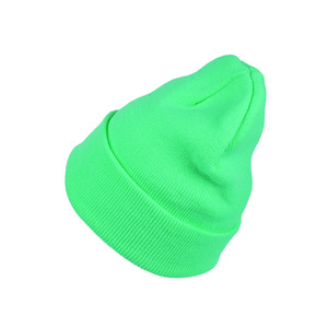 High Quality Luxury Cuffed Thick Acrylic Lined Custom Blank 3D Embroidery Unisex <b>Slouchy</b> Winter <b>Beanie</b> - Product Image 5