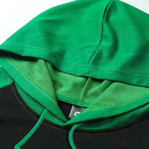 Sweat-shirt à capuche pour homme à prix raisonnable, coupe classique, streetwear tendance, épaules tombantes, 100% coton, hiver, logo personnalisé, en gros - Product Image 3