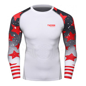 เสื้อรัชการ์ดแขนยาวสำหรับผู้ชายชุดรัชการ์ดกีฬาแบบสั่งทำ - Product Image 1