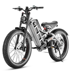 Bicicleta Eléctrica de Montaña Eahora Romeo Ultra 2 II de 26 Pulgadas y 5000W con Tracción en las Cuatro Ruedas y Suspensión Completa - Product Image 3
