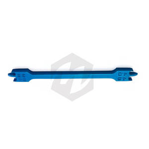 Soporte de ortodoncia de alta calidad, medidor de altura, acero inoxidable con revestimiento azul, instrumentos médicos de ortodoncia precisos dentales - Product Image 4