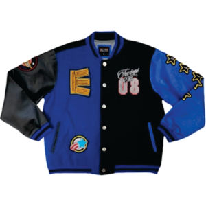 Chaqueta de Béisbol Universitaria de Alta Calidad, Cuello Alto, Invierno, Exterior, Transpirable, Ecológica, Reversible, Unisex, OEM - Product Image 6