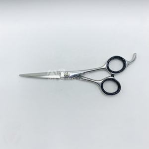 Ciseaux de coiffure droits professionnels de 5.75 pouces 440C ciseaux de coupe de cheveux de beauté en acier inoxydable - Product Image 1