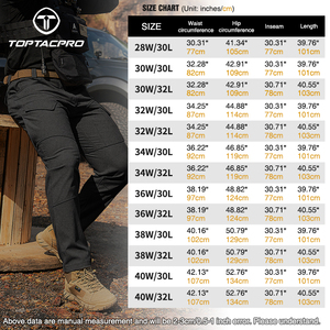 Pantalon tactique de haute qualité, noir, élastique, résistant aux déchirures, imperméable, pantalon cargo de sport, pantalon de terrain pour hommes - Product Image 6