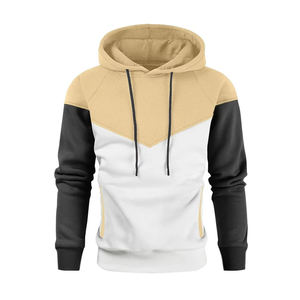 Sudaderas con capucha de alta calidad para hombre hechas en sudaderas con capucha de lana multicolor para adultos para ropa informal con logotipo personalizado - Product Image 4