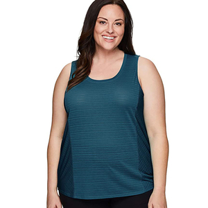 Nouveau débardeur pour femme de qualité supérieure, respirant, séchage rapide, grande taille, 100 % polyester, décontracté, pour la gym, sans manches, personnalisable - Product Image 3