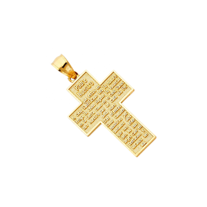 Accessoire religieux chrétien de luxe à la mode de qualité chaude pendentif croix plaqué or pour un usage quotidien pendentifs et breloques de mode - Product Image 2