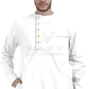 Islamic Clothing Long Sleeve <b>Men</b> <b>Thobe</b> Arab Jubba Arabian <b>Thobe</b> Arab Dress Kaftan for <b>Men</b> Muslim - Product Image 2