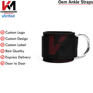 Correa de tobillo para máquina de cable Correas de tobillo acolchadas de neopreno para mujeres Accesorios de gimnasio perfectos para entrenamientos de piernas - Product Image 3