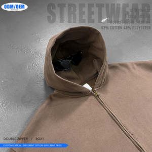 Sweats à capuche épais 400 GSM qualité supérieure sweats unisexes chauds durables confortables vêtements décontractés prix d'usine approvisionnement - Product Image 4