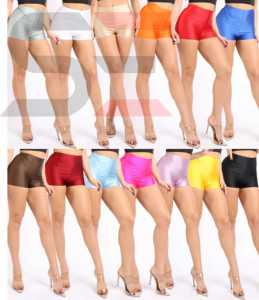 กางเกงขาสั้นเล่นยิมของผู้หญิงกางเกงขาสั้นสำหรับวิ่งฟิตเนสโยคะและออกกำลังกายแบบแอกทีฟกางเกงขาสั้นทรงสั้นสำหรับขี่จักรยาน S-3XL ยืดได้2/4/6พร้อมเข็มขัดตกแต่ง - Product Image 1