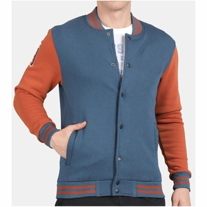 Chaqueta de béisbol universitaria para hombre OEM Custom Team Varsity Letterman Jacket Chaqueta de bombardero de invierno de alta calidad - Product Image 1