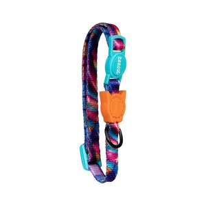 H3D Bounce Cat Collar Modern Elegant PET <b>Dog</b> Collar Breakaway Feature Western Lovely Animal Solid Printed Polyester LED Lights - Product Image 1