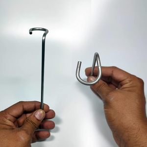 Estacas de soporte de plantas de acero inoxidable ecológicas autoadhesivas para uso en jardín en varias plantas y flores - Product Image 1