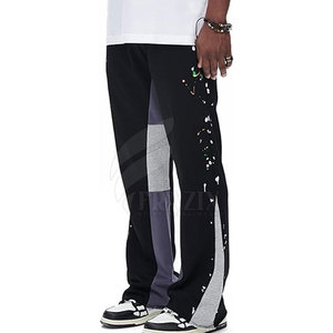 Pantalones Deportivos Casuales para Hombre, Estilo Flare, Cómodos, Ligeros, Cintura Elástica, Transpirables, para Uso en Exteriores - Product Image 3