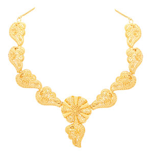 Collares chapados en oro teñido, joyería de moda, Exportación al por mayor, exportador de joyería de imitación, cobre y latón chapado en oro laminado - Product Image 3