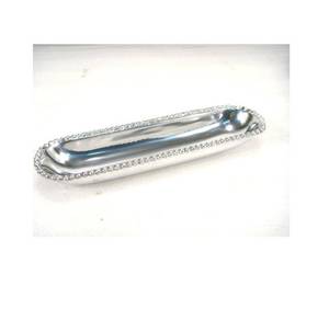 Plateau de service fabriqué à la main de haute vente en aluminium de qualité élégante meilleur plateau de service de conception pour l'événement et le Festival - Product Image 2