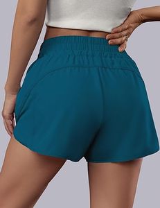 Shorts pour femmes à la mode vêtements d'été taille haute vêtements de sport respirants Yoga course décontracté salon Streetwear vêtements de marque personnalisés - Product Image 4