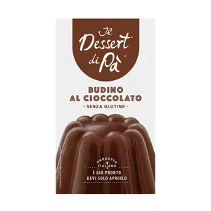 พุดดิ้งอิตาเลียนอิลของหวาน Di PA cioccolato 1L อิฐเหลวสำหรับทำอาหาร