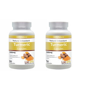 Capsules de curcuma 500mg de haute qualité Les meilleurs extraits de plantes directement du fournisseur d'approvisionnement de soins de santé. - Product Image 5