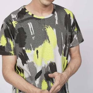 Séchage rapide Respirant hommes sublimation T-shirt meilleure qualité coton/fibre de bambou hommes imprimés t-shirts en bas quantité minimale de commande - Product Image 3