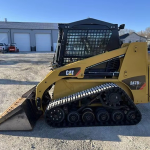 รถตักดินที่ใช้สำหรับ247B3 3,900ชั่วโมง2015สำหรับแมวรถตักขนาดเล็กรถตักตีนตะขาบปล่อยก๊าซเรือนกระจกล่วงหน้า - Product Image 4