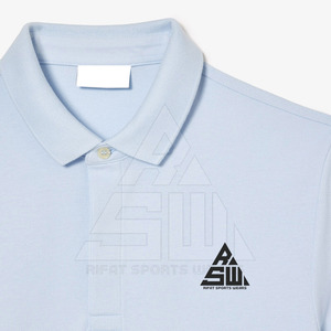 เสื้อเชิ้ตแขนสั้นผู้ชายแบบถักลายเรียบ รุ่นใหม่ปี 2025 ผ้าสแปนเด็กซ์/โพลีเอสเตอร์ แห้งเร็ว ระบายอากาศได้ดี ซึมซับความชื้น - Product Image 6