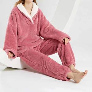 Good Quality Warm Women's Sleepwear Suit Pajamas for Women Winter Women Sleepwear Pajama - Product Image 4