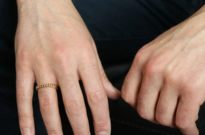 Anillo de Amor Hecho a Mano para Novio - Product Image 2