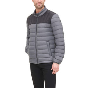 Chaqueta acolchada para hombre, resistente al agua, a prueba de viento, diseño cálido para viajar - Product Image 1