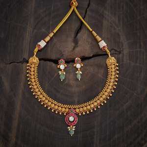 Antique Necklace 177929 Elegant <b>Wedding</b> <b>Accessory</b> - Product Image 2