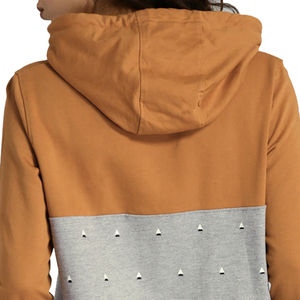 Wholesale Cheap Price 100% Cotton <b>Polyester</b> Fleece Material Women's Pullover <b>Hoodies</b> with Front Logo for Winter Streetwear - Product Image 3