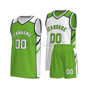 100% ropa de baloncesto de poliéster diseño personalizado baloncesto Jersey uniformes conjuntos equipo juvenil patrón sublimación - Product Image 3