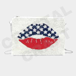 Houston astros Coin Pouch Customized Seed Beaded Wallet Beautiful Mum's Gift-Girls' Hearts Design - Product Image 6