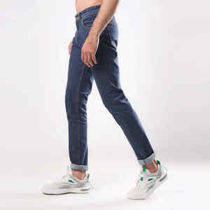 Novedad, artículo de tendencia, pantalones vaqueros personalizados de diseño sencillo y sencillo para hombre, pantalones vaqueros informales para hombre al por mayor, pantalones vaqueros - Product Image 3