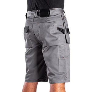 Pantalones cortos de trabajo resistentes sólidos informales para hombre, mezcla de algodón y poliéster duradero, triple costura, carpintería de construcción para exteriores - Product Image 5