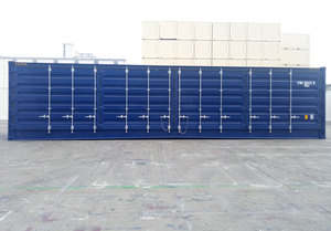 Conteneur sec de 20 pieds, capacité de 66,07 m³, conteneur d'expédition industriel bleu pour le stockage et le transport - Product Image 5