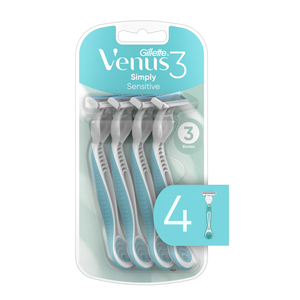 Gillette Venus Simply 3 Plus-Juego de Maquinilla de Afeitar Desechable 4 piezas - Product Image 5