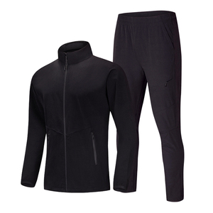 Ensembles de pantalons et sweats à capuche épais en molleton de coton unisexe à fermeture éclair Survêtement grande taille pour hommes Design et couleur personnalisés pour l'hiver - Product Image 5