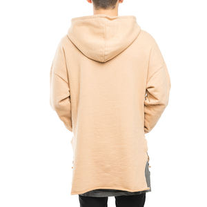 Sweats à capuche 100% coton bruts personnalisés pour hommes, sweat à capuche, pull oversize décontracté à épaules tombantes, sweats à capuche lourds pour hommes - Product Image 2