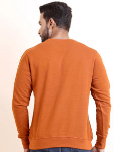 Sudadera Loopknit para hombre más vendida 100% algodón para color óxido manga completa cómoda duradera para invierno Casual todos los días - Product Image 6