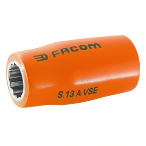 Juego de Llaves de Tubo de 12 Puntas y 1/2'' de la Serie VSE de Facom, Aisladas para 1,000 Voltios, Calidad Premium - Product Image 3