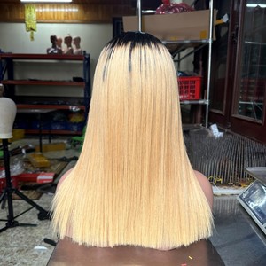 Venta caliente PELUCAS CABELLO humano encaje frontal pelucas de cabello crudo cabello humano encaje frontal crudo hueso vietnamita recto sedoso suave - Product Image 2