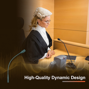 Balanced <b>XLR</b> Output Surface Mount <b>Microphone</b> NPS300 with No Data Cable Required - Product Image 5