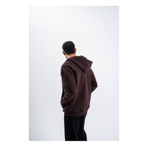 Sudaderas con capucha de gran tamaño de Algodón 100% con bordado personalizado para hombres y niños, ropa de calle de talla grande - Product Image 2