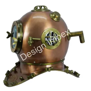 Casco DE BUCEO resistente de suministro de mar profundo a un costo razonable accesorios marinos buzos Dee casco para decoración Vintage