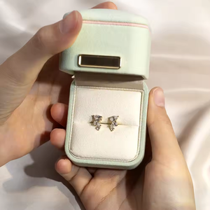 IGI MSE-772 Lab Diamond With 14K Yellow Gold Women <b>Earrings</b> Jewelry VVS2 Loose CVD Diamond Lab Grown Diamond - Product Image 2